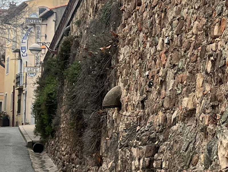 Collectivités mur de soutènement